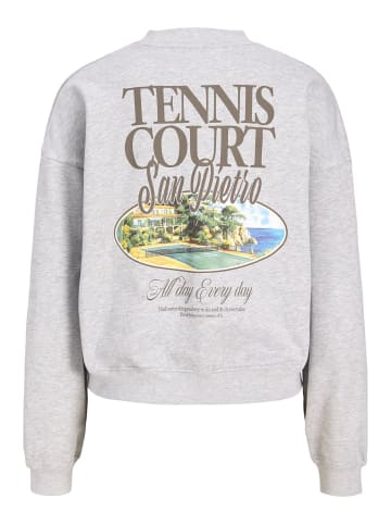 JJXX Sweatshirt in Light Grey Melange