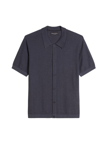 Marc O'Polo Kurzarm-Cardigan regular in Faded Blue
