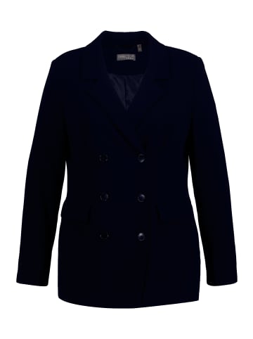 Ulla Popken Blazer in tiefdunkelblau