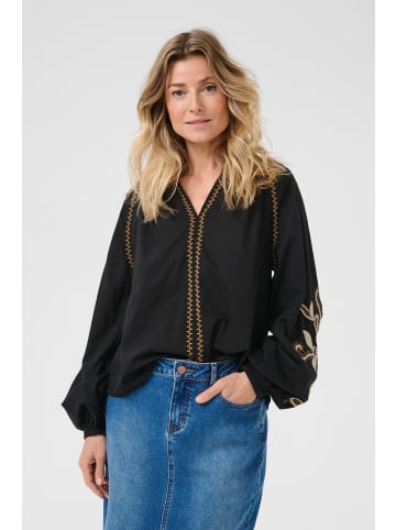 Cream Langarm-Bluse CRJessica Regular fit in Pitch Black