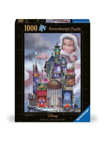 Ravensburger Ravensburger Puzzle 1.000 Teile Disney Castles: Belle in bunt