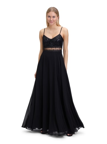 Vera Mont Abendkleid mit Spitze in Schwarz