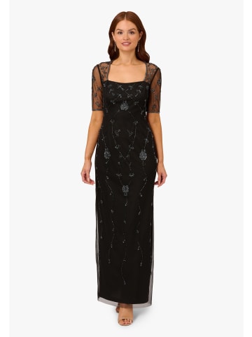 Adrianna Papell Abendkleid Beaded Long Dress in BlackslashGunmetal