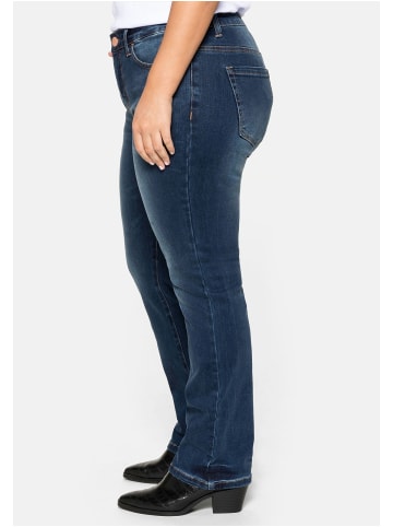 sheego Jeans in dark blue Denim