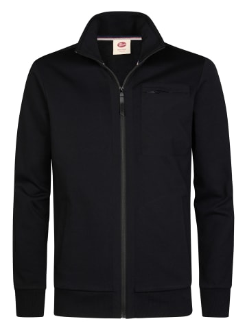 Petrol Industries Sweatshirt mit Reißverschluss millcore in Schwarz