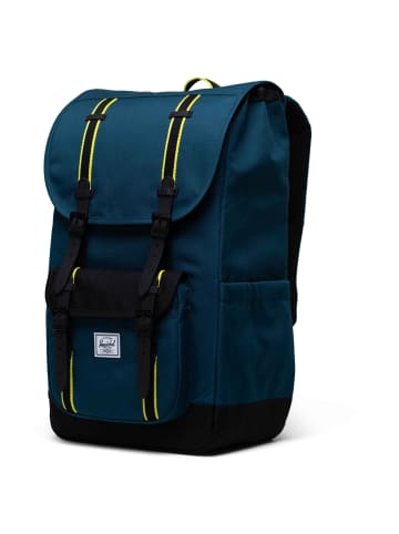 Herschel Little America - Rucksack 16" 49.5 cm in legion blue/black/evening primrose