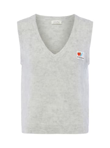 American Vintage Pullunder Nenybay in hellgrau - 0001