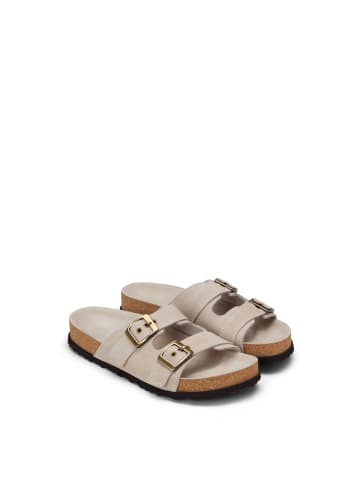 Marc O'Polo Pantolette Model Quinn in grey silk