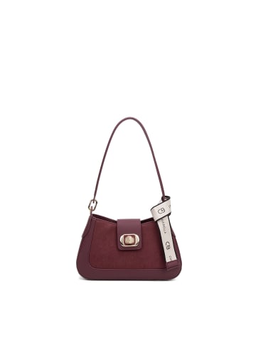 Chrisbella Schultertasche in BORDEAUX