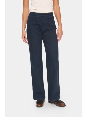 SAINT TROPEZ Jeans IluSZ Gerade Passform in Midnight Sail