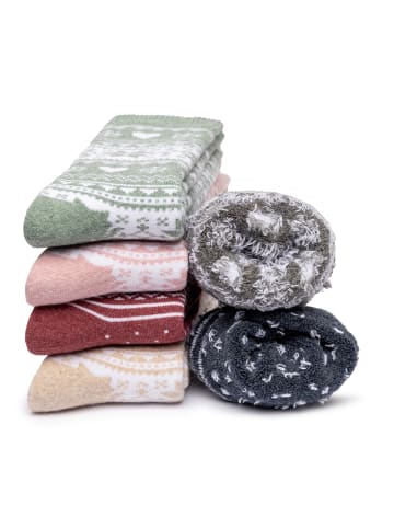 Occulto 6er Pack Norweger Socken Frida in ColorMix