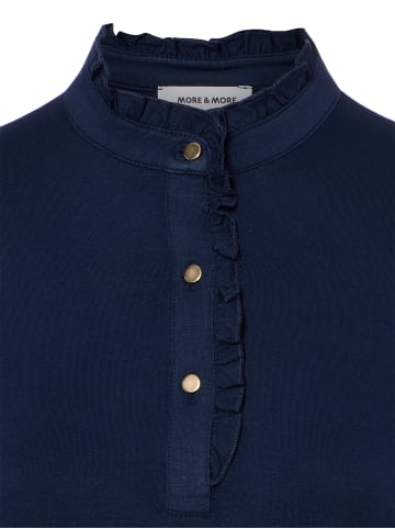 More & More Langarmshirt in marine