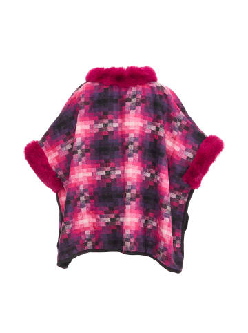 Usha Women Poncho in Pink