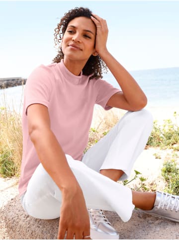 WITT WEIDEN Stehkragen-Shirt in rosé