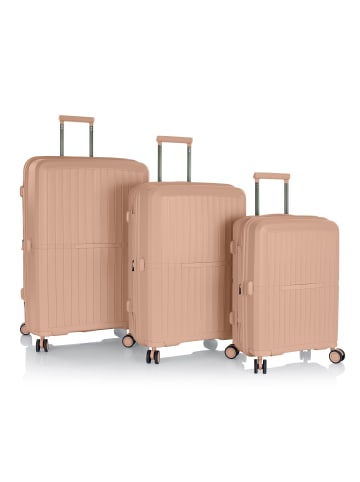 Heys AirLite 4 Rollen Kofferset 3-teilig mit Dehnfalte in nude