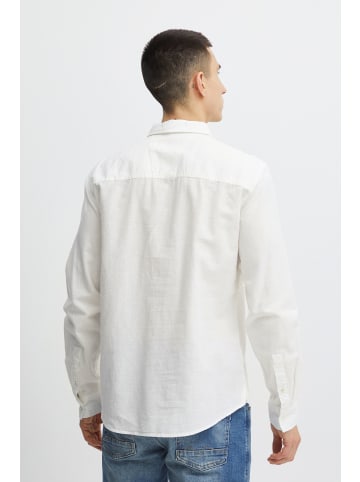 BLEND Langarmhemd BHShirt in weiß