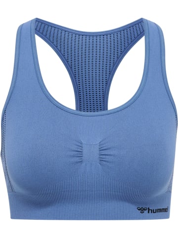 Hummel Sportoberteil Hmlshaping Seamless Sports Top in MARINA