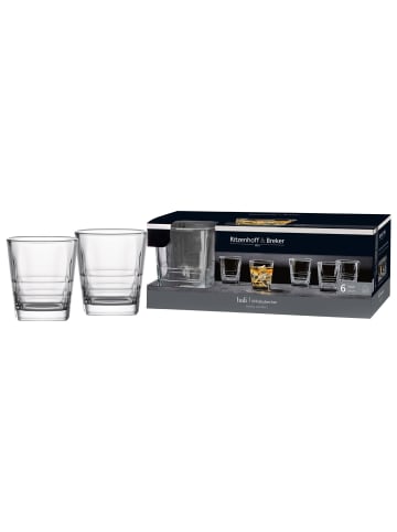 Ritzenhoff & Breker 6er Set Whiskygläser Bali 300 ml transparent in transparent