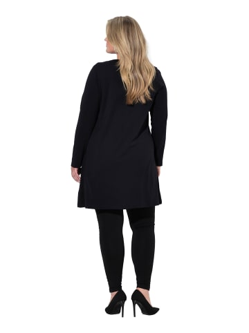 Ulla Popken Longshirt in schwarz