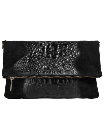 Samantha Look Clutch in schwarz
