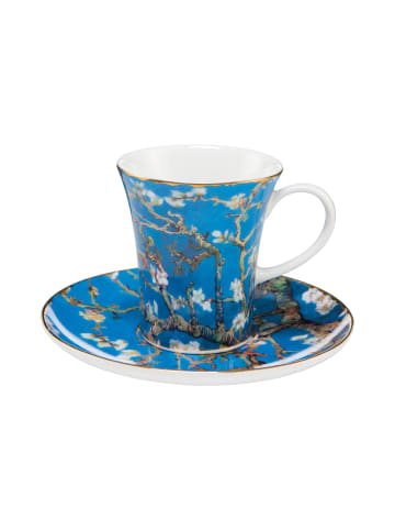 Goebel Espressotasse " Vincent van Gogh - Mandelbaum blau " in Blau