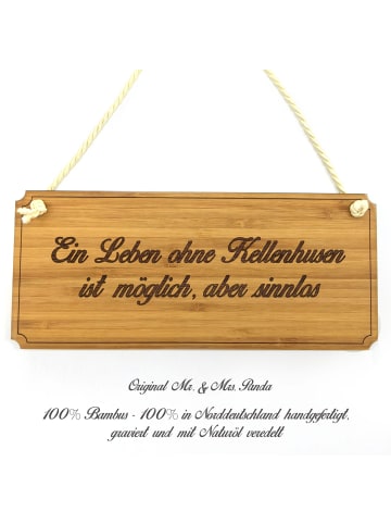 Mr. & Mrs. Panda Türschild Kellenhusen mit Spruch in Keine Angabe