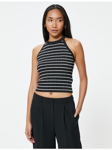 KOTON Tanktop in Schwarz Gestreift