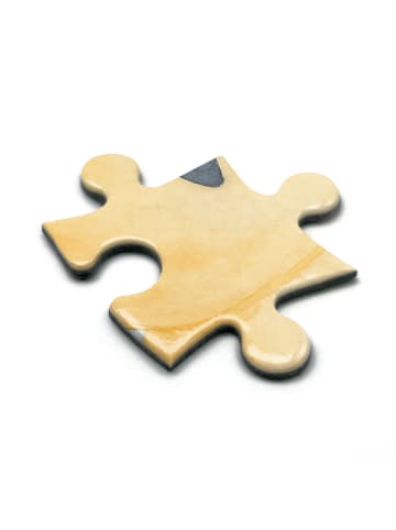 Mr. & Mrs. Panda Puzzle Pinguin umarmen Design ohne Spruch in Weiß