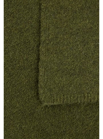 Camel Active Strickschal aus Polyester-Wollmix in Oliv