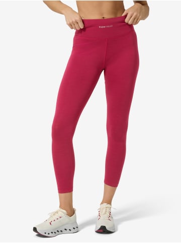super.natural Merino Leggings HIGH RISE TIGHT in rot