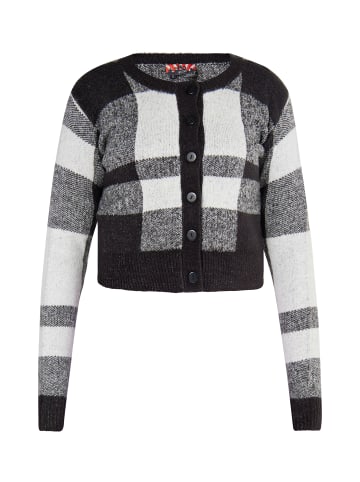 myMo ROCKS Damen Strickjacke in Schwarz