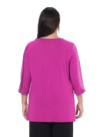 Ulla Popken Longshirt in orchidee