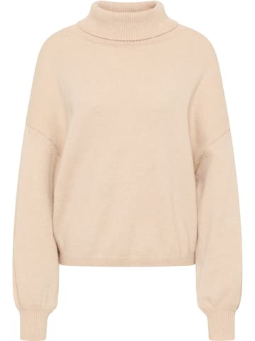 VINAJA Women Strick Rollkragenpullover in Beige