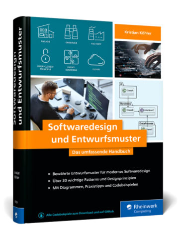 Rheinwerk Verlag Buch - Softwaredesign und Entwurfsmuster