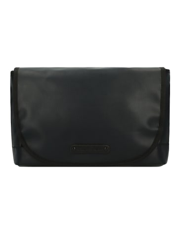 Greenburry Upcycled Tarpaulin Umhängetasche 27 cm in black