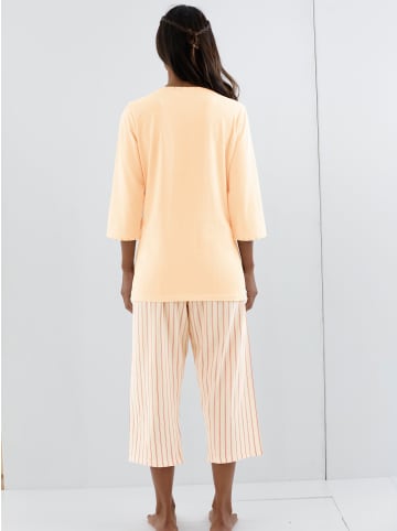 Ascafa Schlafanzüge in apricot + lind