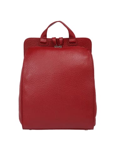 VLD VOi Leather Design Hirsch Betty Rucksack 34 cm in granat