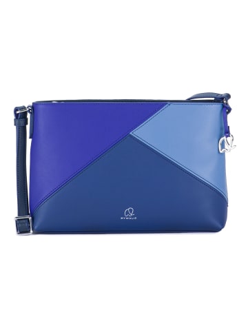 MYWALIT Carrara Umhängetasche Leder 28 cm in blue