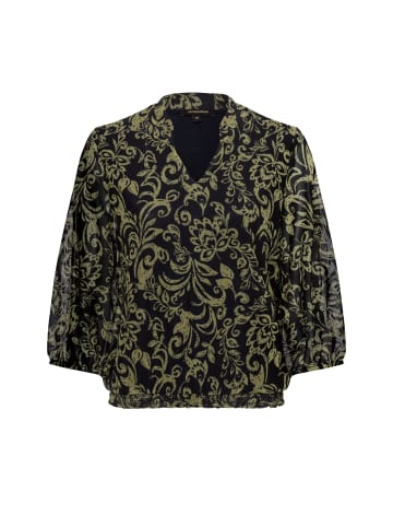 More & More Stretchbluse in marine oliv