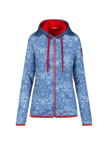 Almgwand Fleecejacke Schreckspitze in Hellblau3589