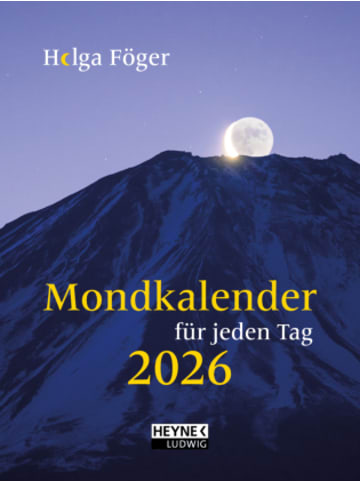 Heyne Ludwig Kalender - Mondkalender für jeden Tag 2026