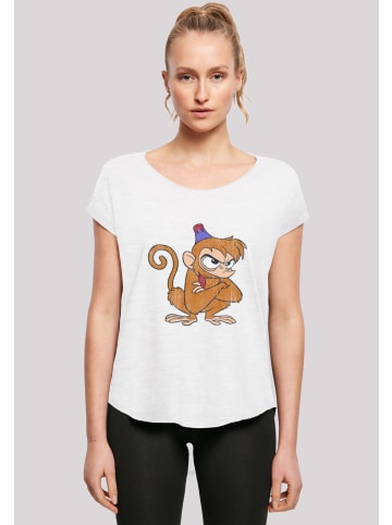 F4NT4STIC Long Cut T-Shirt Aladdin Classic Angry Abu in weiß