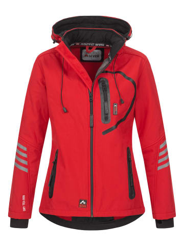 Arctic Seven Jacke Arctic Seven Damen Softshelljacke AS186 in Rot