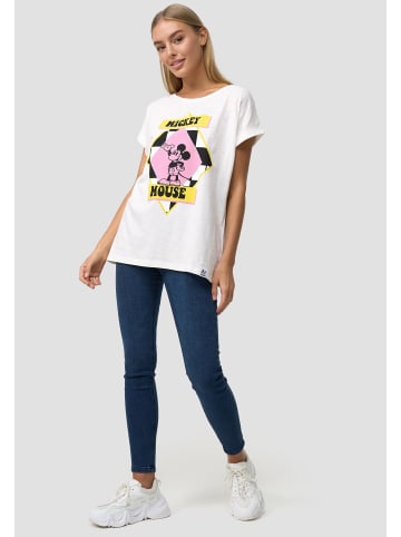 Re:Covered T-Shirt Mickey Mouse Pop Colour in Ecru