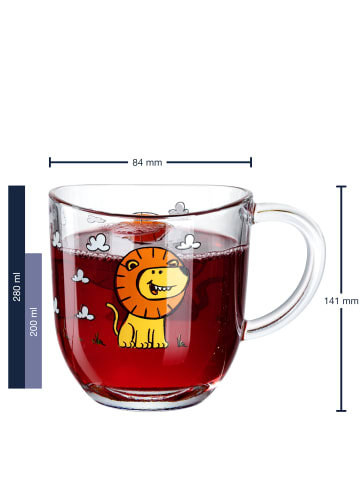 LEONARDO Tasse BAMBINI 280 ml Löwe 6er-Set