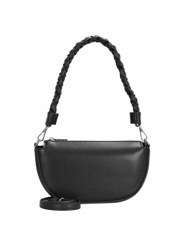 Seidenfelt Melbu Halfmoon - Schultertasche 28 cm (black) in schwarz