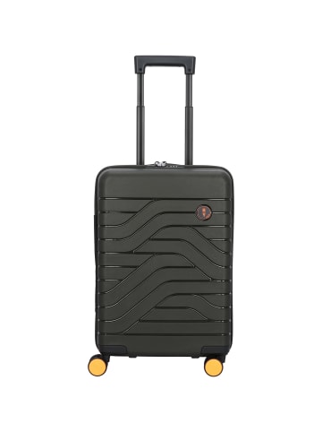 BRIC`s BY Ulisse 4-Rollen Kabinentrolley 55 cm olivgruen