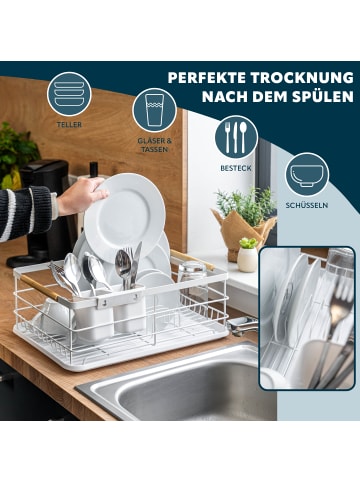 eluno Abtropfgestell ca. 43 x 15,5 x 32 cm