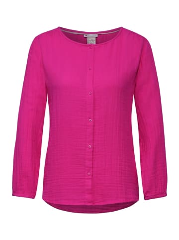 Street One Musselin Bluse in Rosa