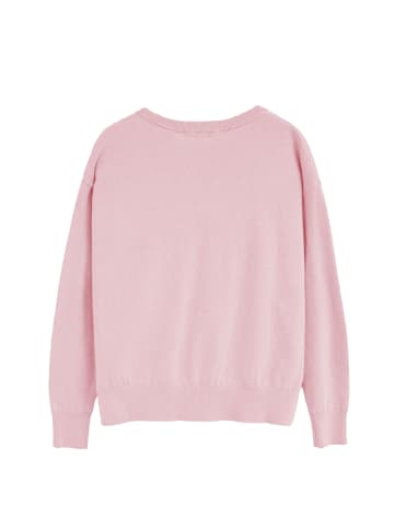 Polo Club Pullover WOMAN RIGBY GO V WOOL W IO LONG SLEEVE REGULAR FIT in Rosa vigore